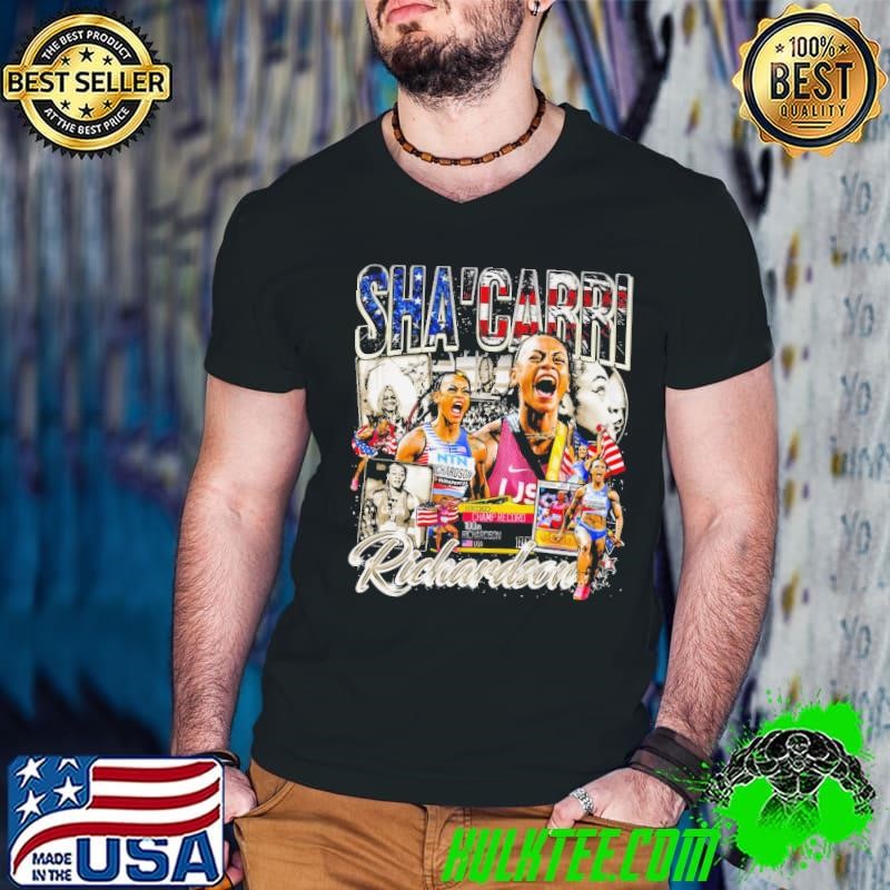 Original Sha'Carri Richardson American track and field sprinter Vintage Bootleg shirt