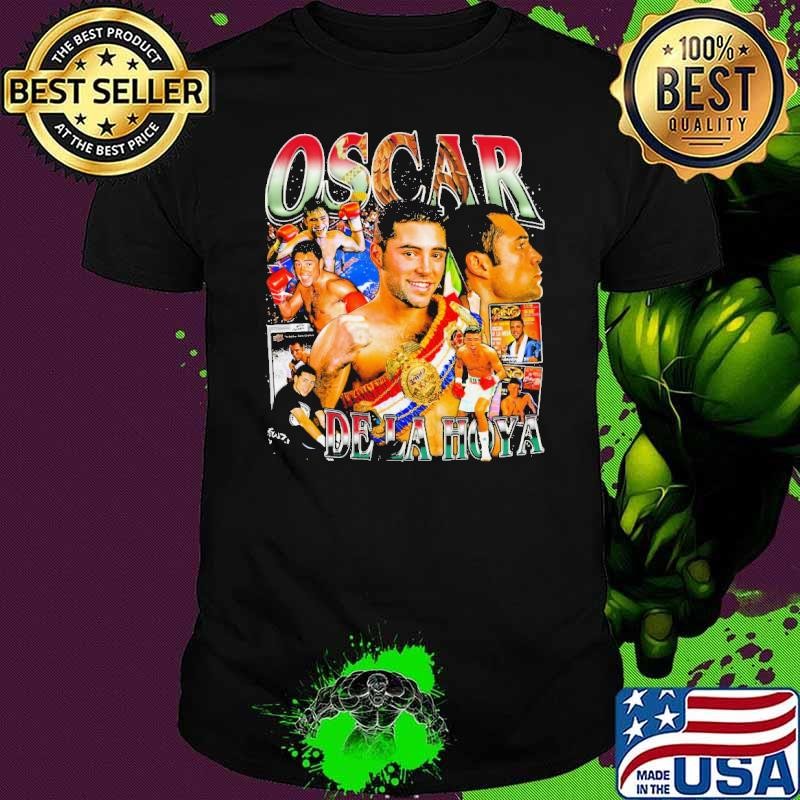 Oscar De La Hoya American boxing promoter and former professional boxer Bootleg shirt
