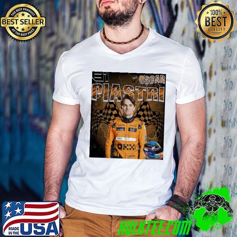 Oscar Piastri Australian racing driver currently competing in Formula One Shirt