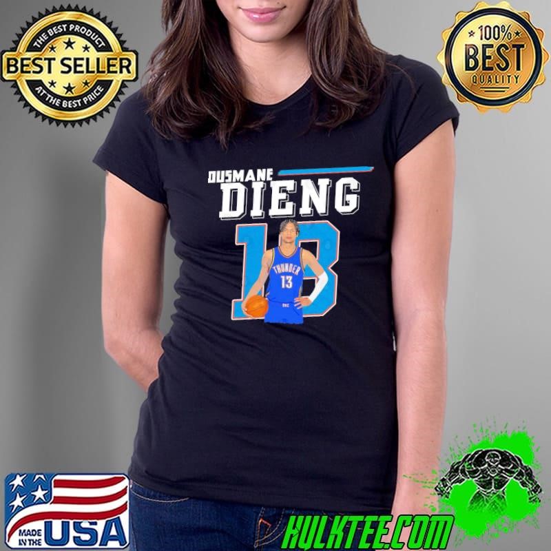 Ousmane Dieng French basketball player Oklahoma City Thunder T-Shirt