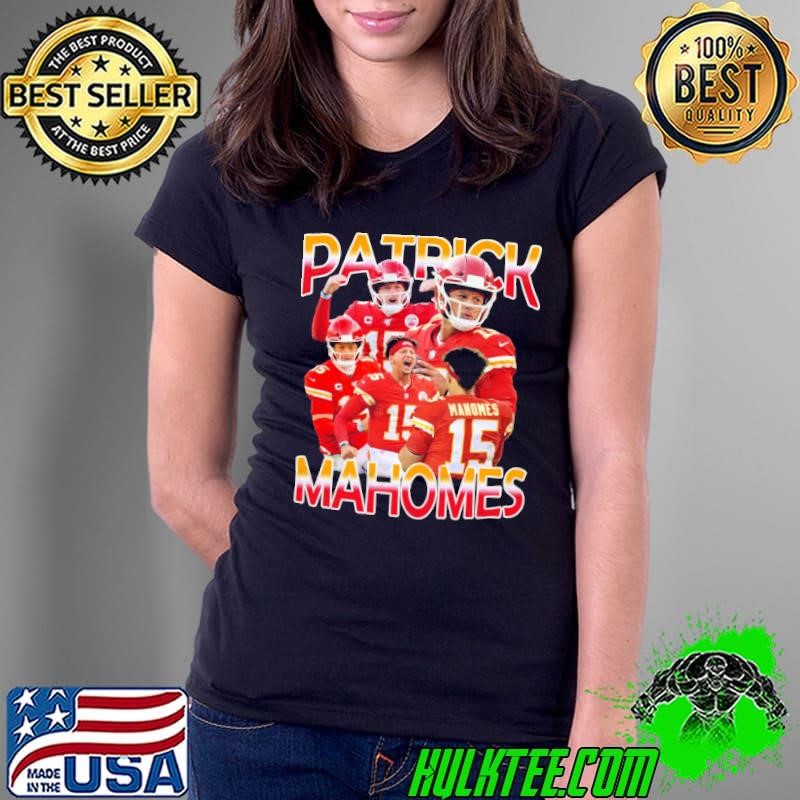 Patrick Mahomes American football quarterback Retro Bootleg Shirt