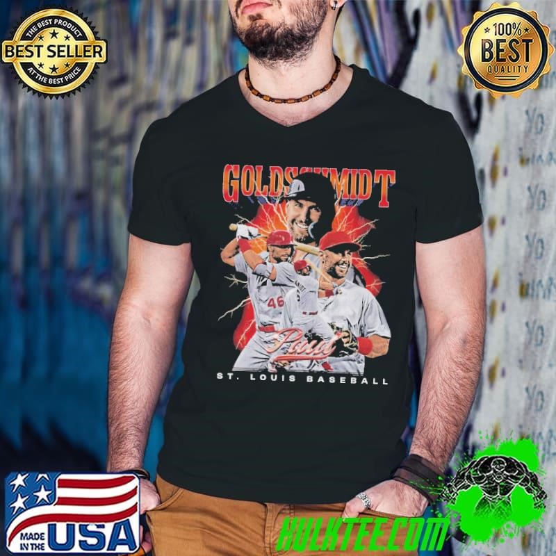 Paul Goldschmidt American professional baseball first baseman St. Louis Vintage Collage Shirt