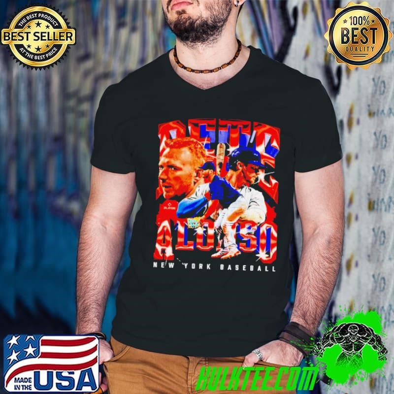 Pete Alonso New York Mets vintage Guys V Neck