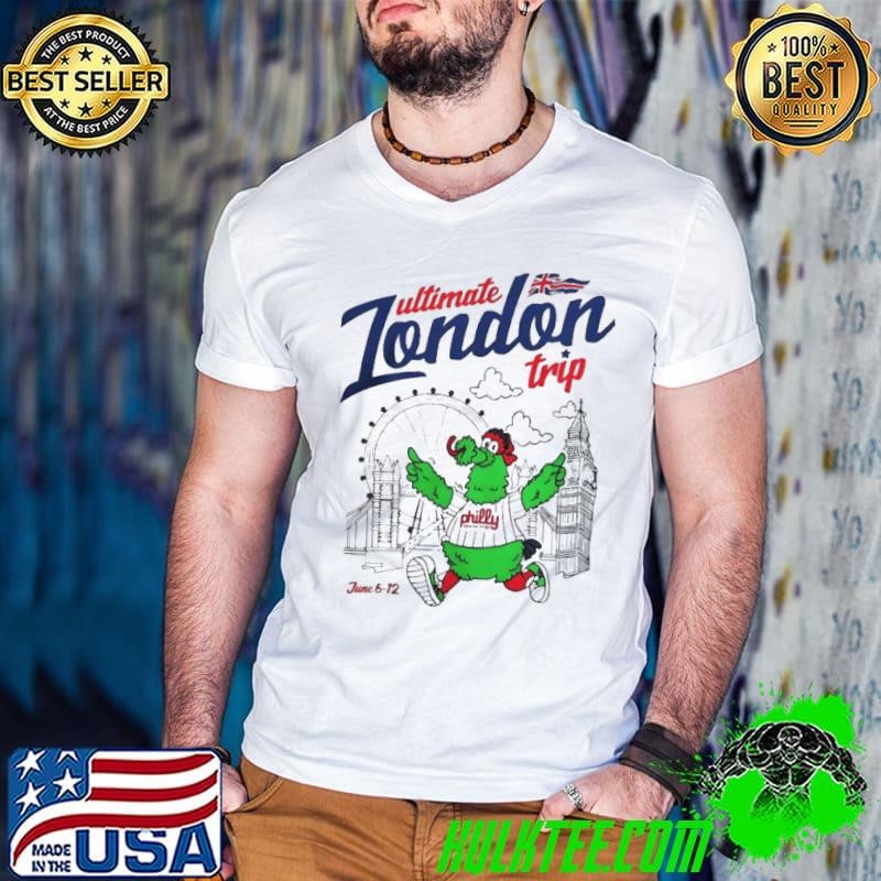 Phillie Phanatic Ultimate London Trip 2024 Guys V Neck
