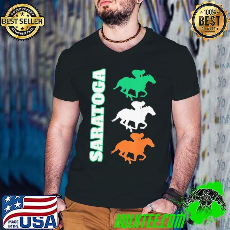 Saratoga Springs Upstate New York Horse Racing Shirt