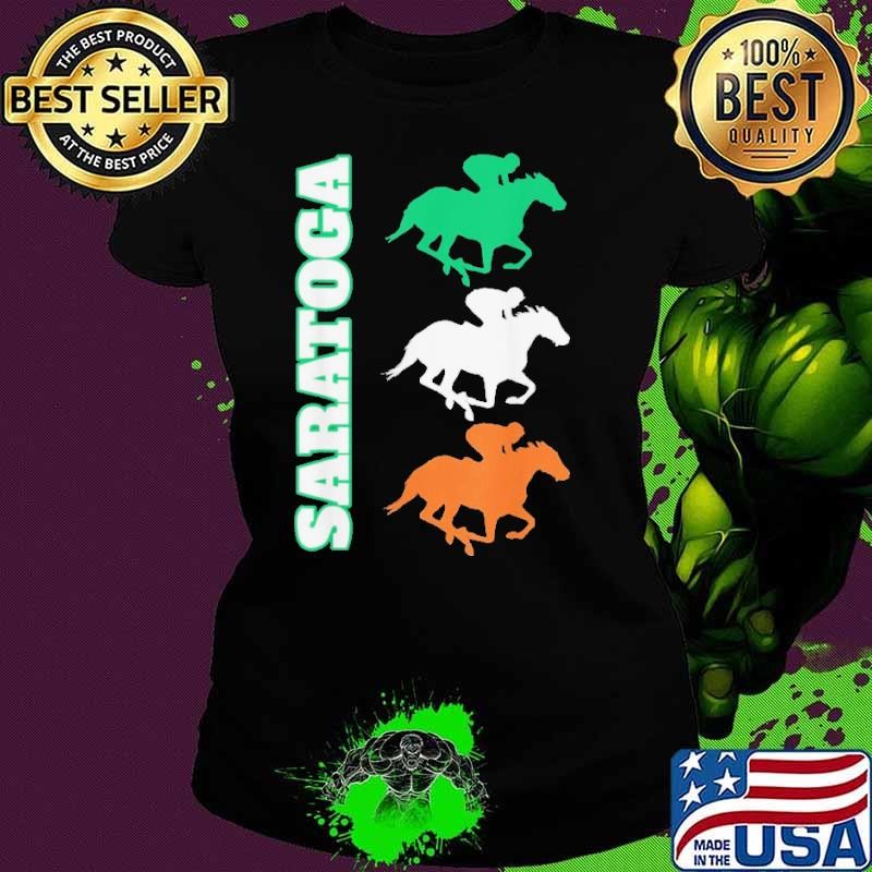Saratoga Springs Upstate New York Horse Racing Shirt