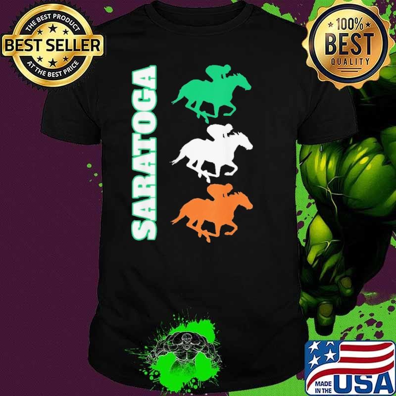 Saratoga Springs Upstate New York Horse Racing Unisex