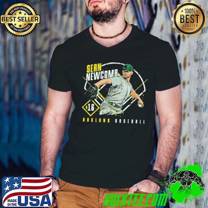 Sean Newcomb American professional baseball pitcher Oakland Ballpark Shirt