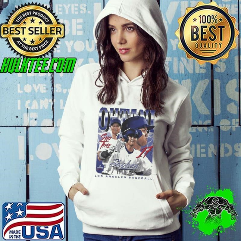 Shohei Ohtani Los Angeles D Japanese professional baseball pitcher Distressed Hoodie