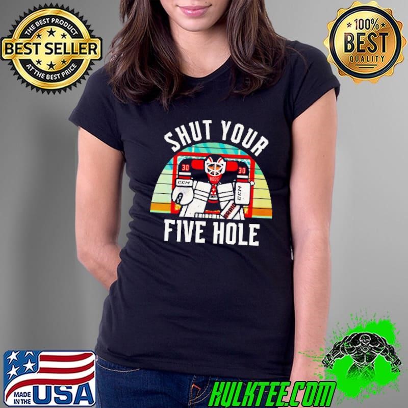 Shut your five hole vintage shirt