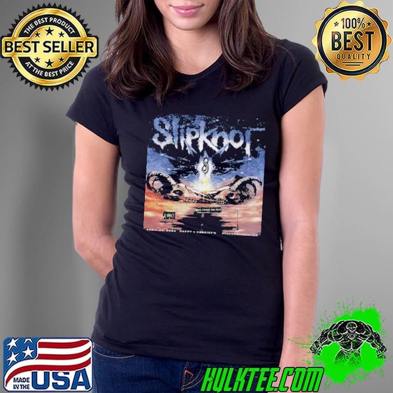 Slipknot Event Poster Goat 4 25 24 Show At Pappy Harriets PioneerTown CA Shirt