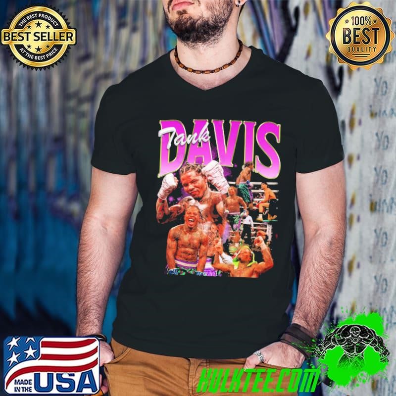 Tank Davis American professional boxer Retro Collage Guys V Neck