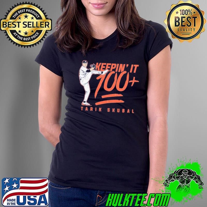 Tarik Skubal American professional baseball pitcher Keepin' It 100+ Ladies Tee