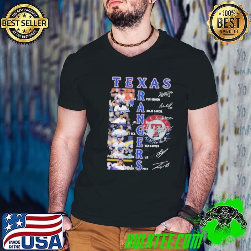 Texas Rangers Signatures Special 2024 shirt