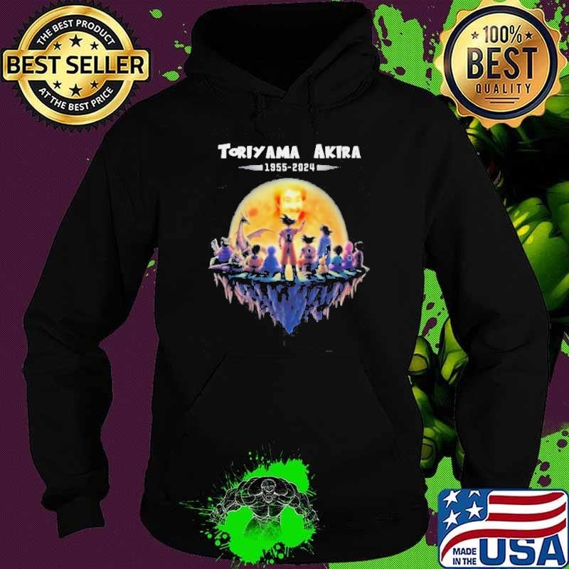 Thank You Akira Toriyama Dragon Balls Fan Forever 1955-2024 Hoodie
