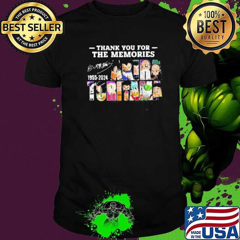 Thank You For The Memories Akira Toriyama Shirt