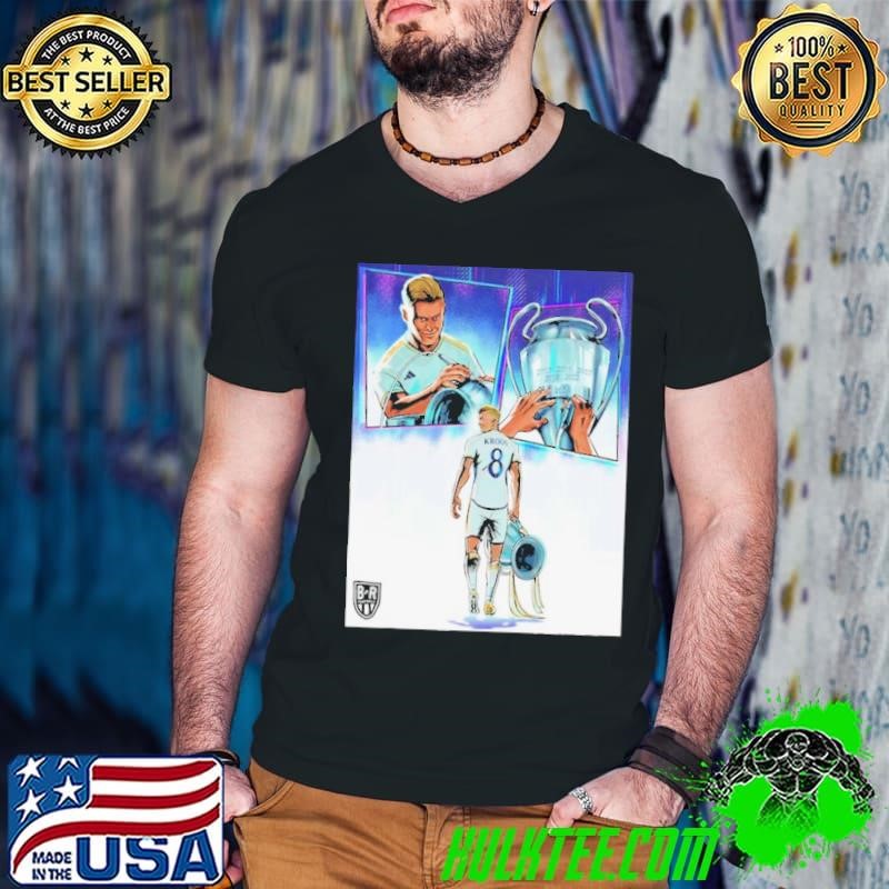 Toni Kroos Bows Out Of Club Football With His Sixth Champions League Title Thanks For Kroos Legend shirt