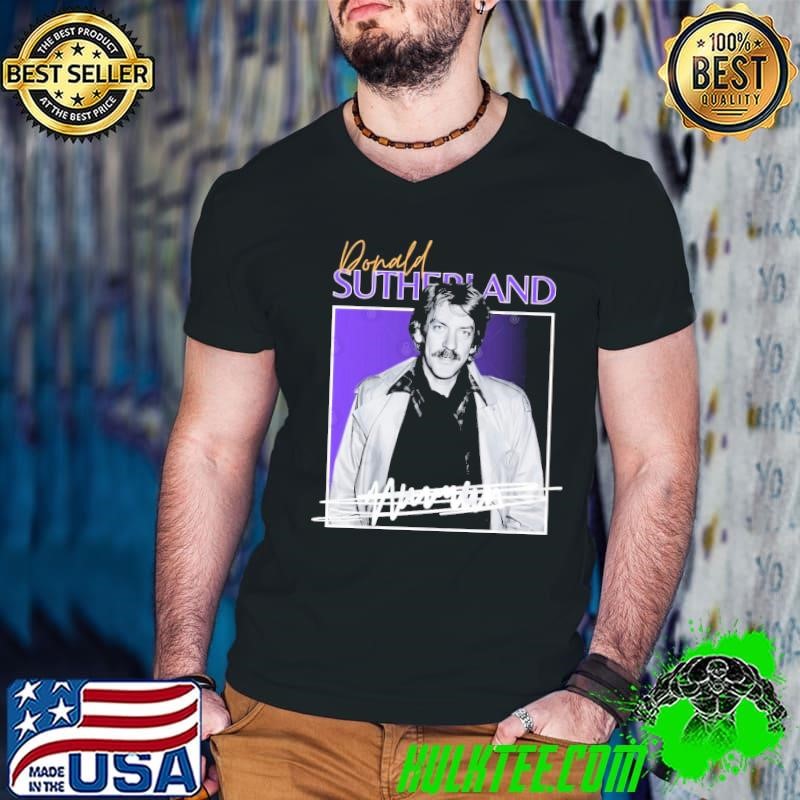 Top Donald Sutherland Canadian actor film career spanning over seven decades Vintage Shirt