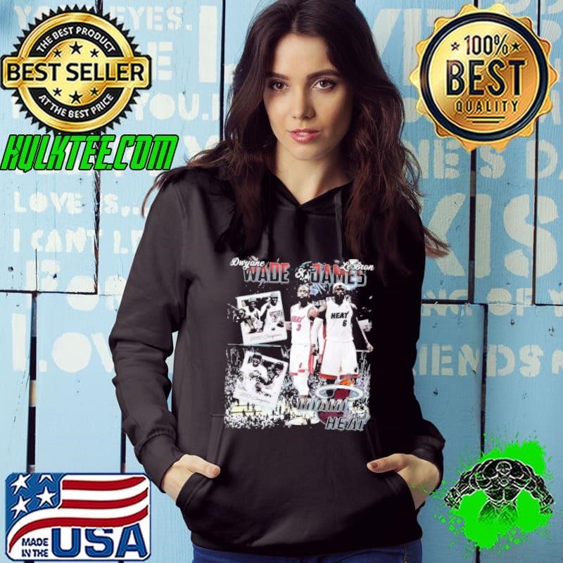 Top Dwyane Wade & Lebron James Miami Duo American former professional basketball Hoodie