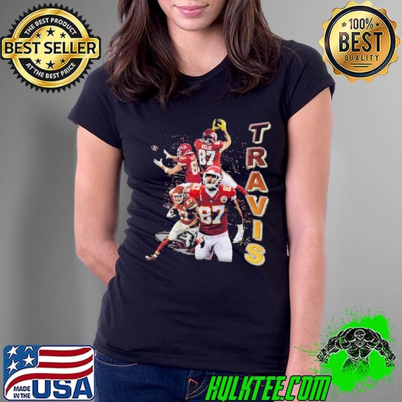 Travis Kelce an American football tight end Vintage Collage Shirt