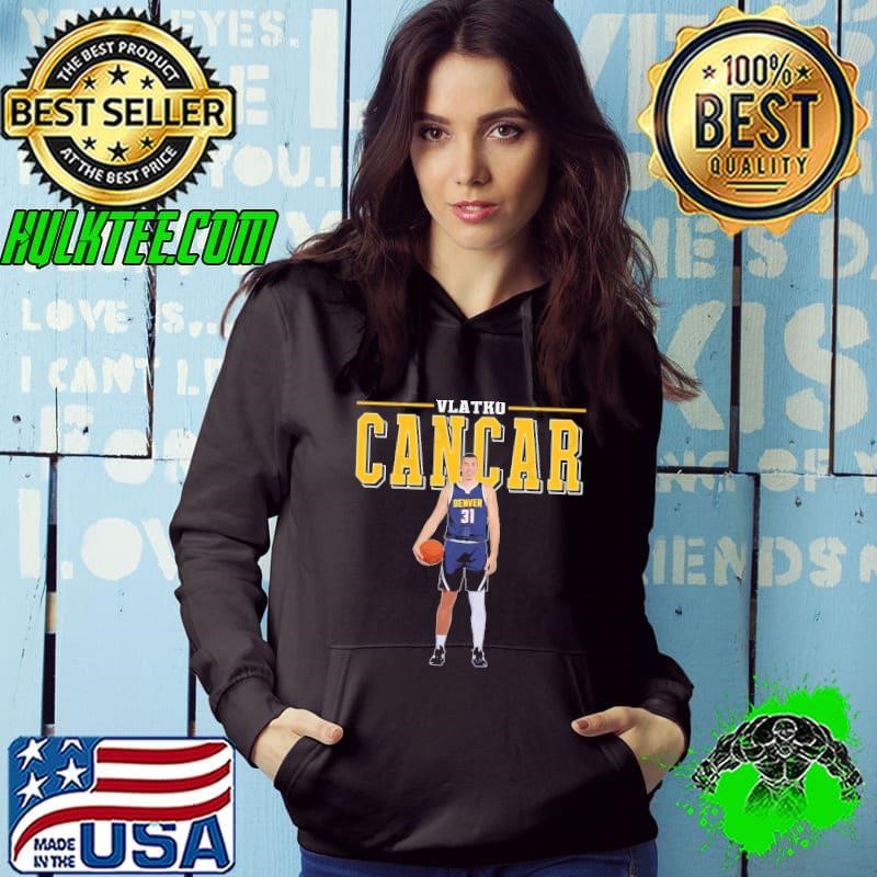 Vlatko Cancar Slovenian professional basketball player Denver Nuggets Hoodie