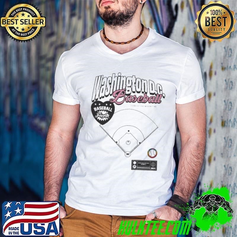 Washington Nationals Baseball Pride Field Shirt