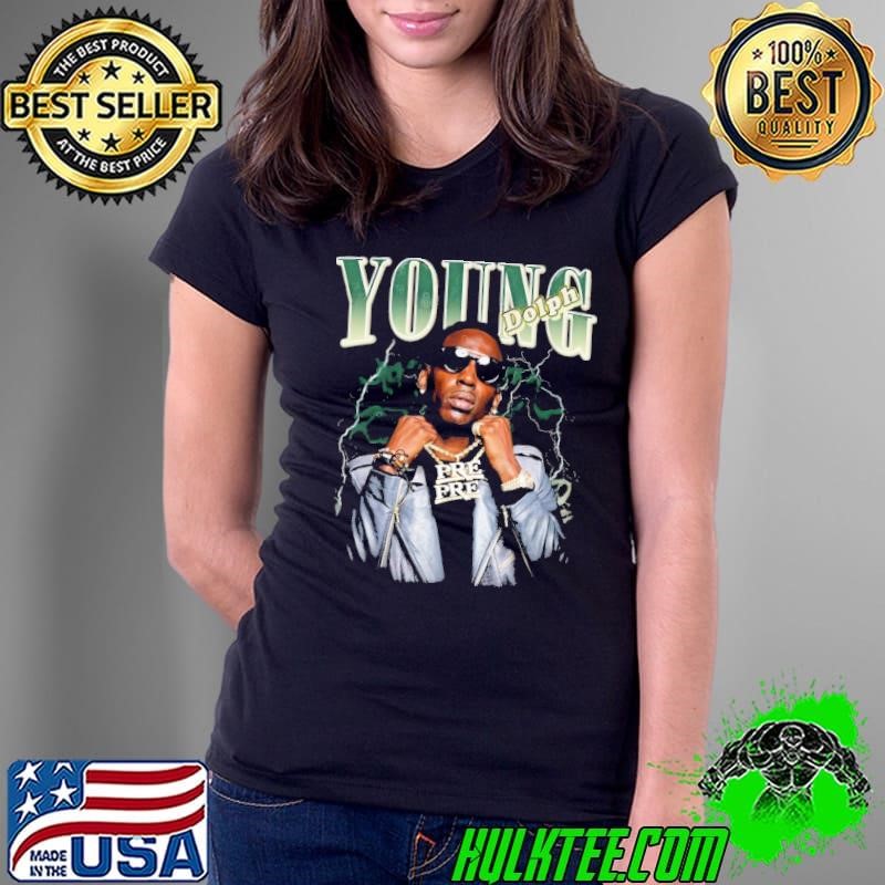 Young Dolph an American rapper from Memphis Vintage Pose Shirt
