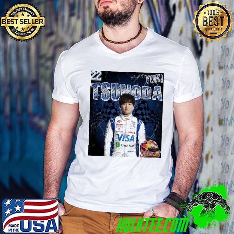 Yuki Tsunoda Japanese racing driver currently competing in Formula One Shirt
