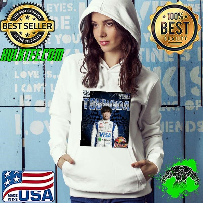 Yuki Tsunoda Japanese racing driver currently competing in Formula One Hoodie