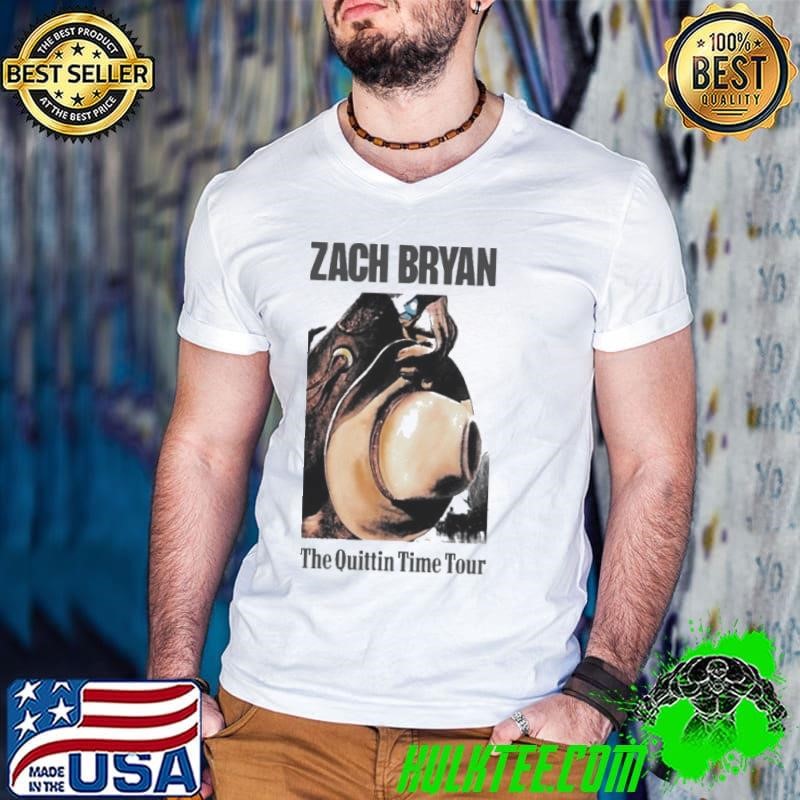 Zach Bryan Cowboy The Quittin Time Tour 2024 Shirt