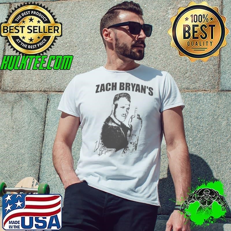 Zach Bryan middle finger vintage Unisex