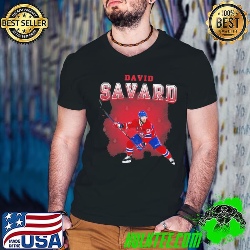 David Savard Canadian professional ice hockey defenceman shirt