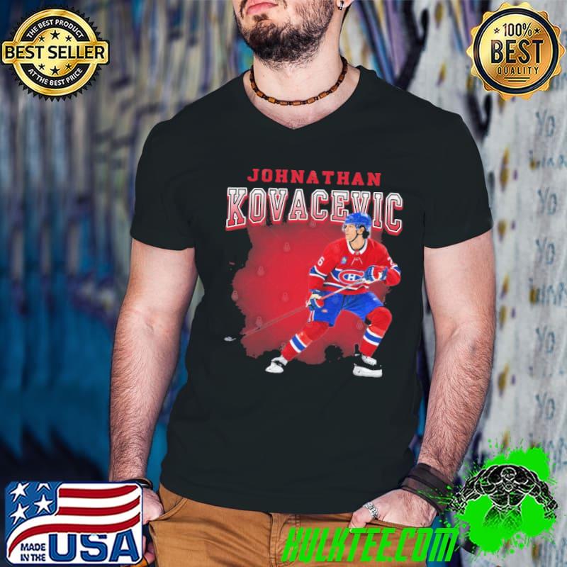 Johnathan Kovacevic Canadian professional ice hockey defenceman shirt
