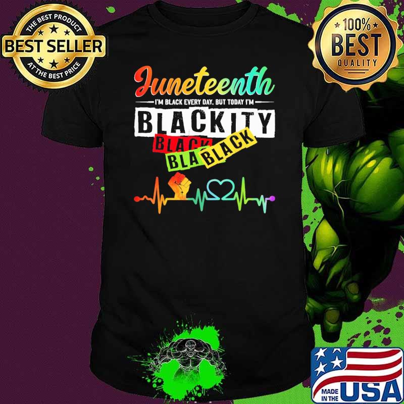 Juneteenth Blackity Heartbeat Black History African America shirt Juneteenth Blackity Heartbeat Black History African America shirt