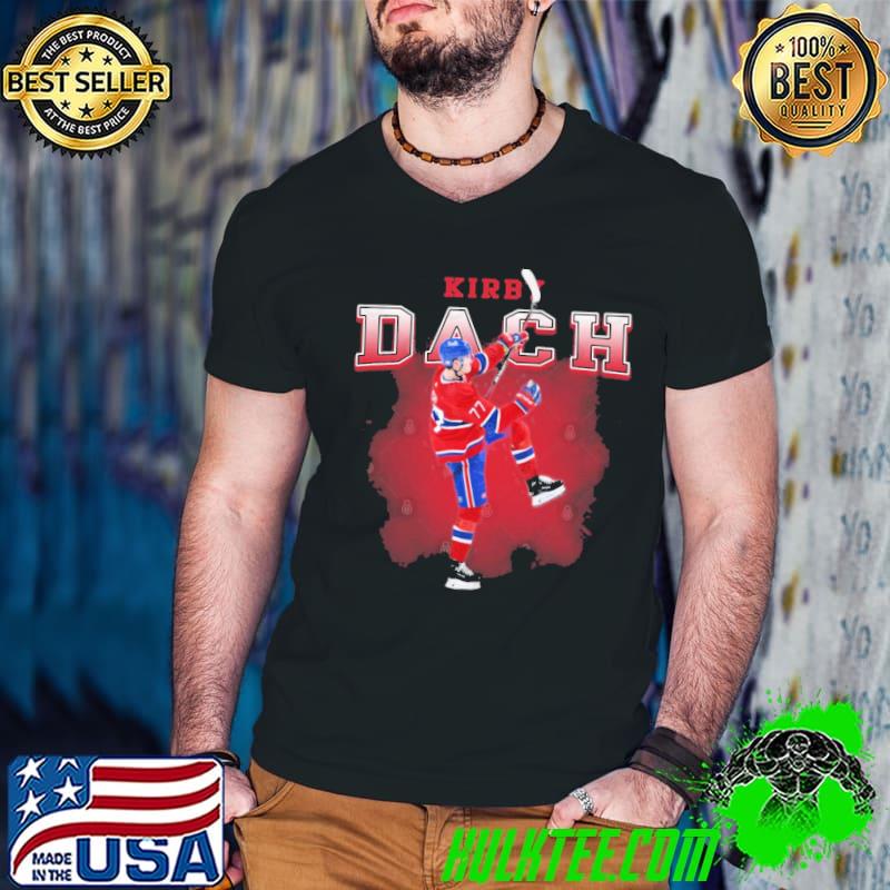 Kirby Dach Canadian professional ice hockey centre shirt