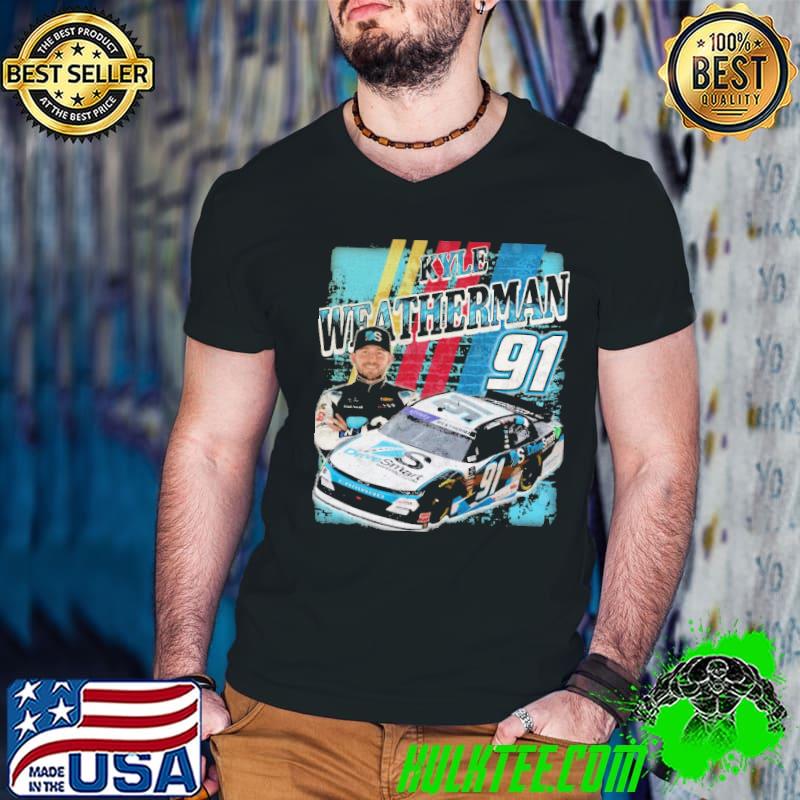 KYLE WEATHERMAN 91 American professional stock car racing driver shirt