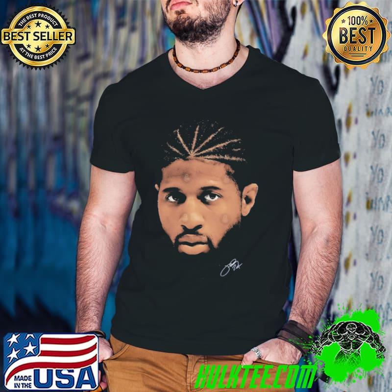 Paul George Big Face signature American professional basketball player shirt Paul George Big Face signature American professional basketball player shirt