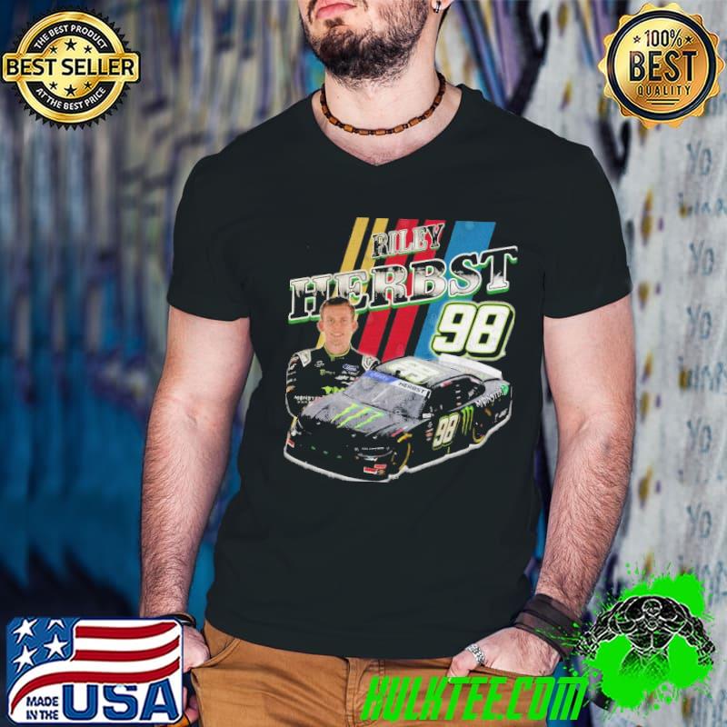 RILEY HERBST 98 American professional stock car racing driver shirt