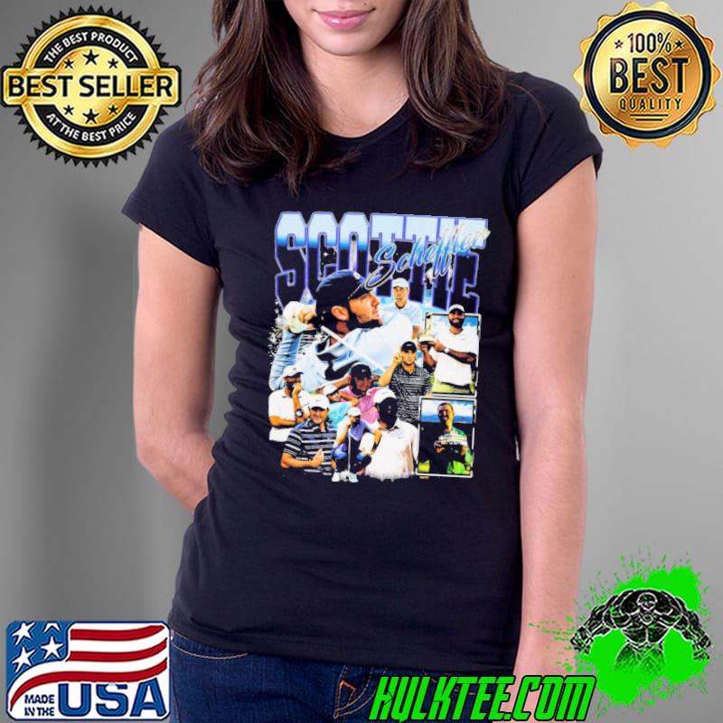 Scottie Scheffler American professional golfer shirt
