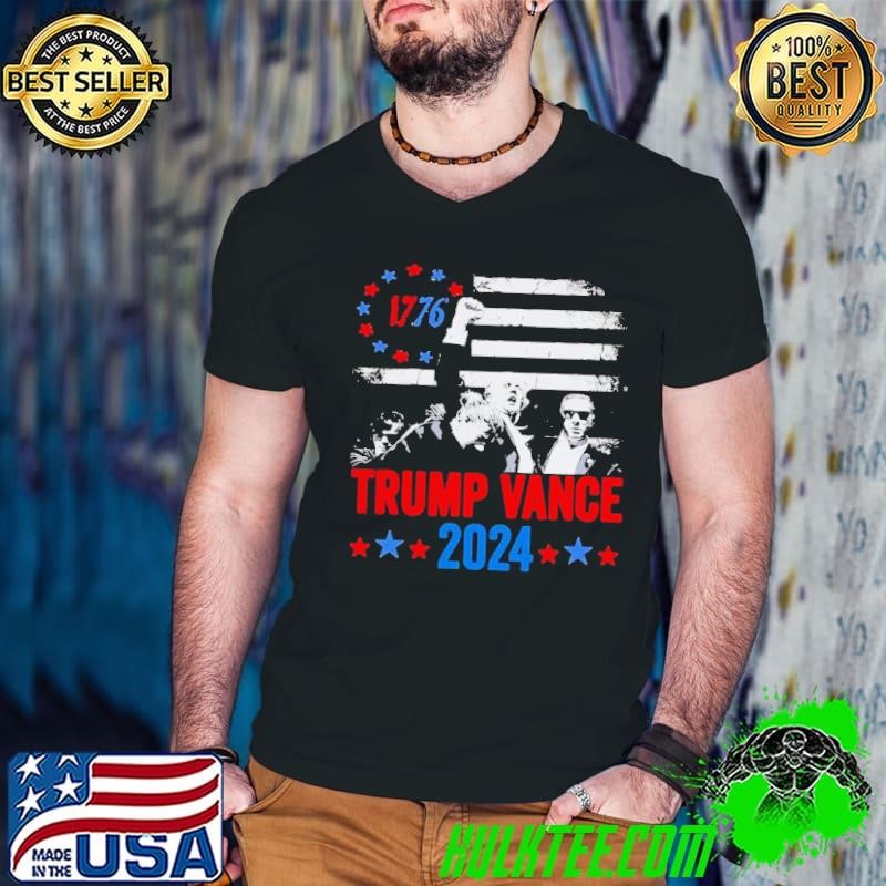 1776 Shot Trump Vance 2024 shirt