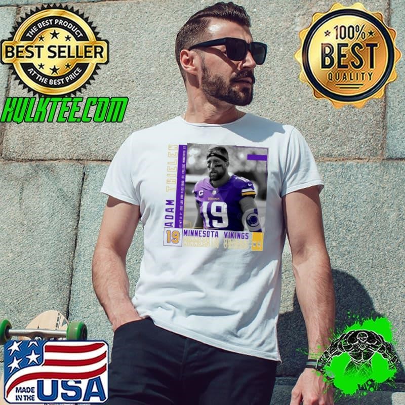 Adam thielen American football wide receiver Carolina Panthers T-Shirt