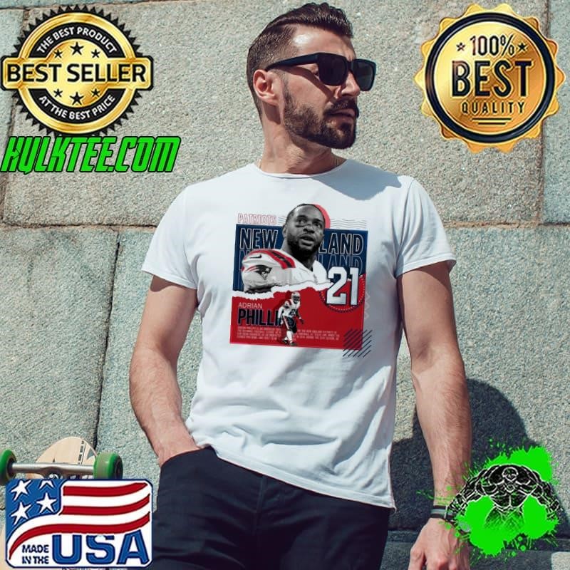 Adrian phillips American football safety free agent T-Shirt