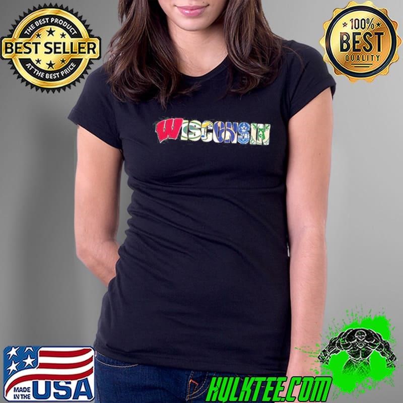 All Wisconsin Sport Teams Ladies Tee