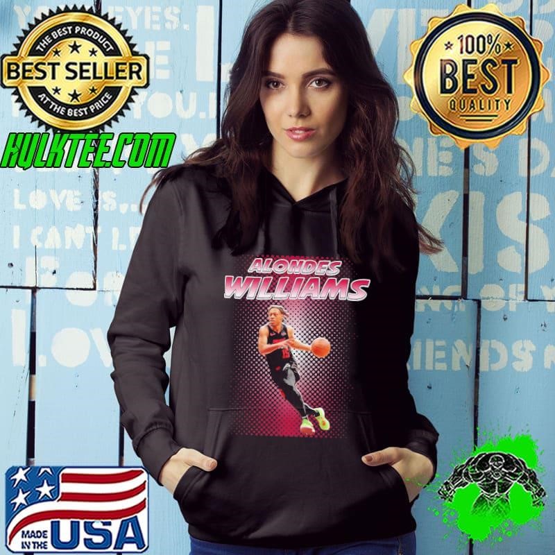 Alondes Williams American professional basketball player w Hoodie