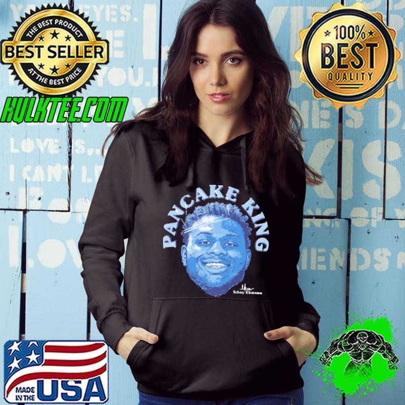 American football offensive tackle ickey ekwonu pancake king portrait T-Shirt