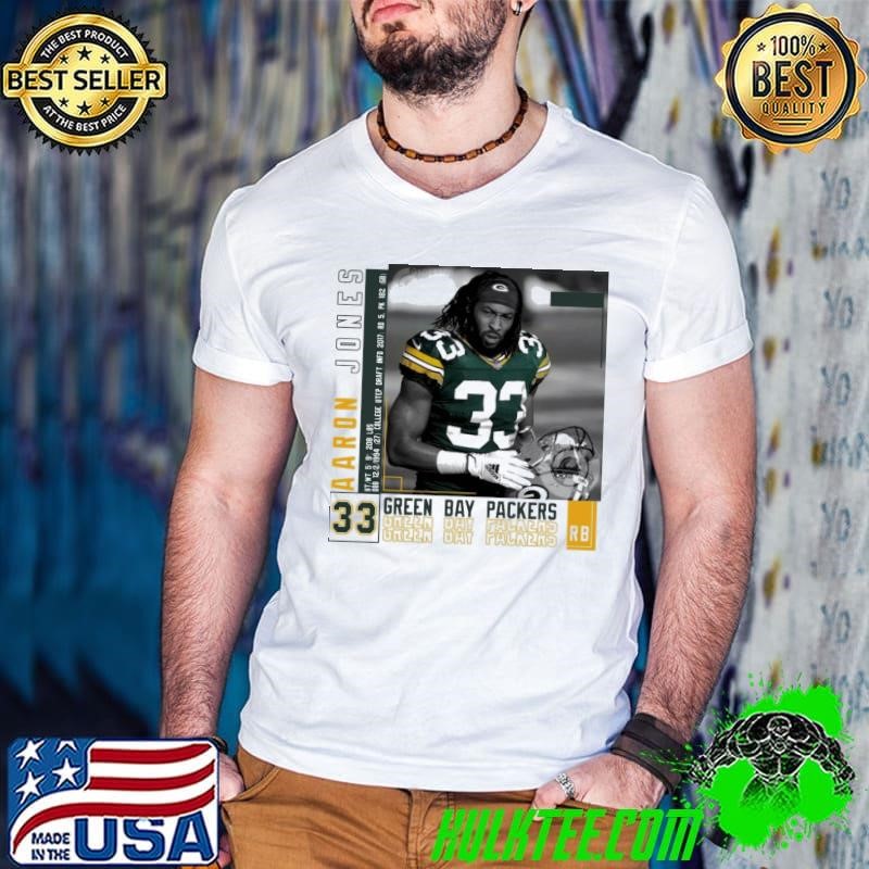 American football running back for Minnesota Vikings aaron jones Guys V Neck