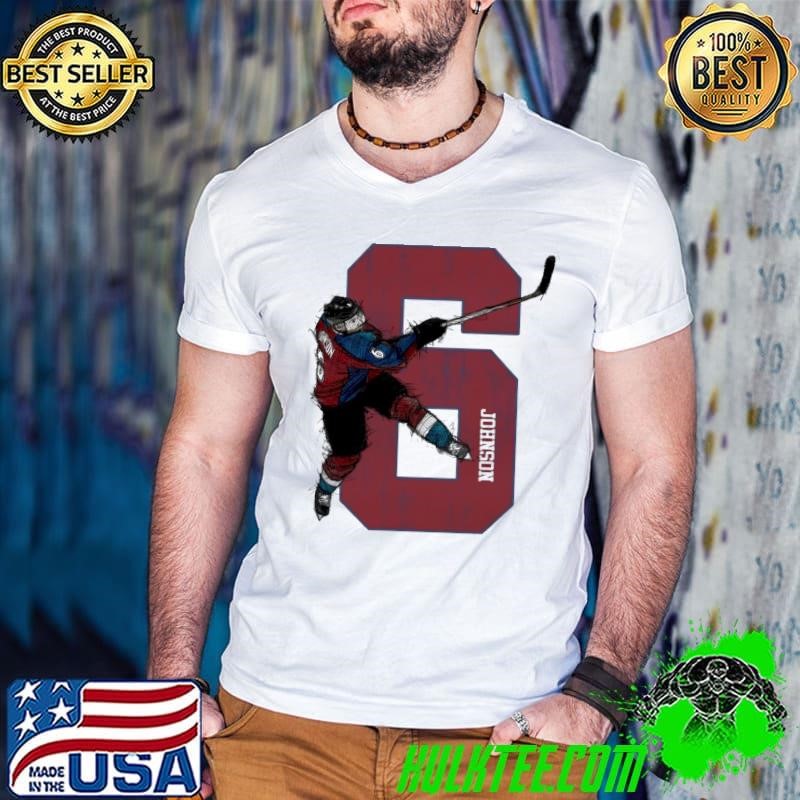 American ice hockey defenseman erik johnson sketch 6 T-Shirt