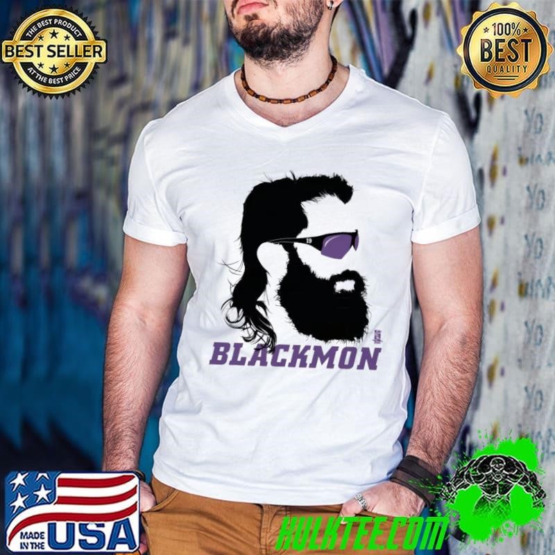 American professional baseball outfielder and designated hitter charlie blackmon silhouette Guys V Neck