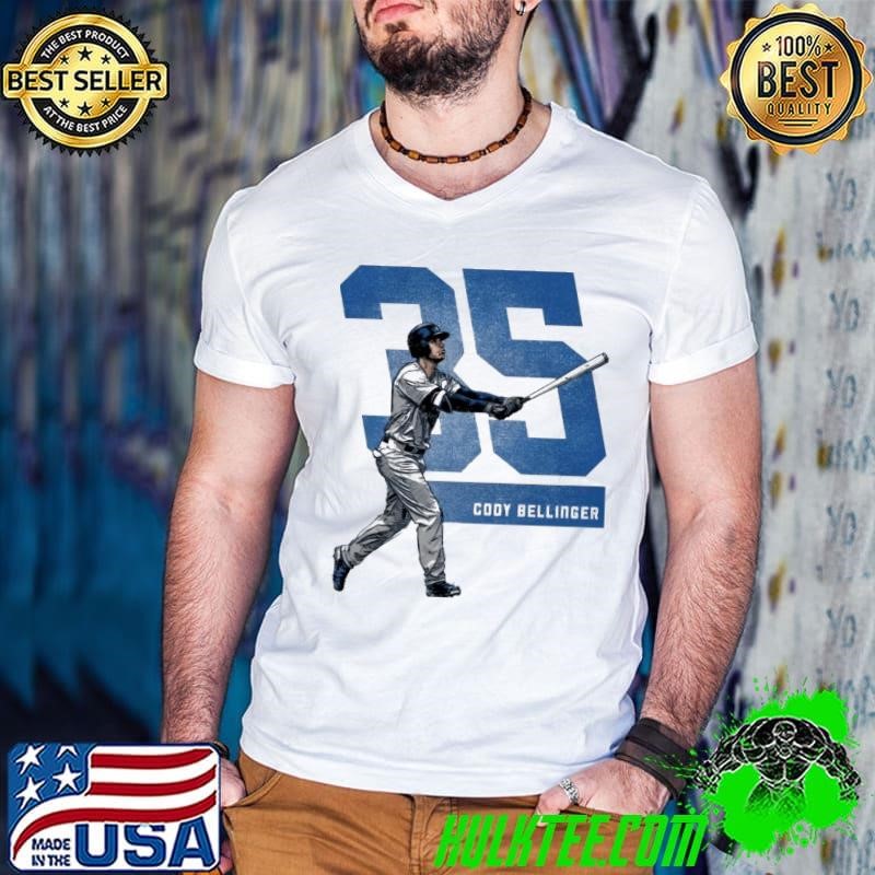 American professional baseball outfielder and first baseman cody bellinger grunge T-Shirt