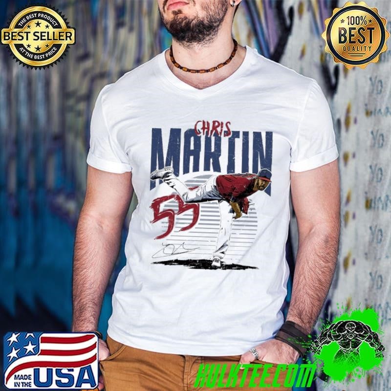 American professional baseball pitcher Boston Red Sox chris martin rise T-Shirt